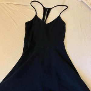 Black skater dress
